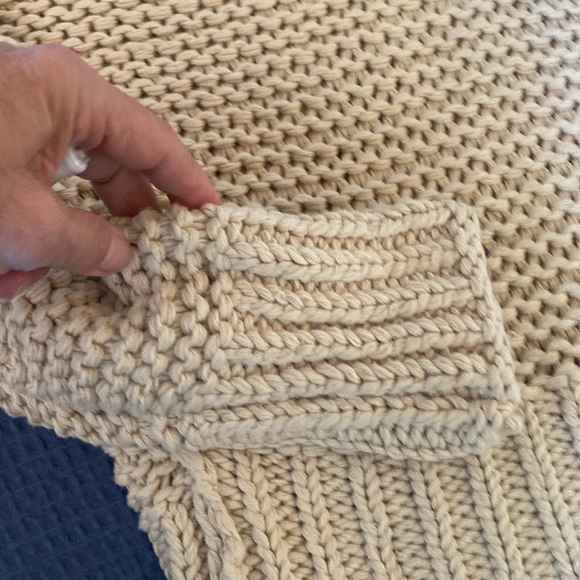 Free People NWT You Are My Sunshine ribbed edges mid weight knit sweater size XS - Picture 8 of 12